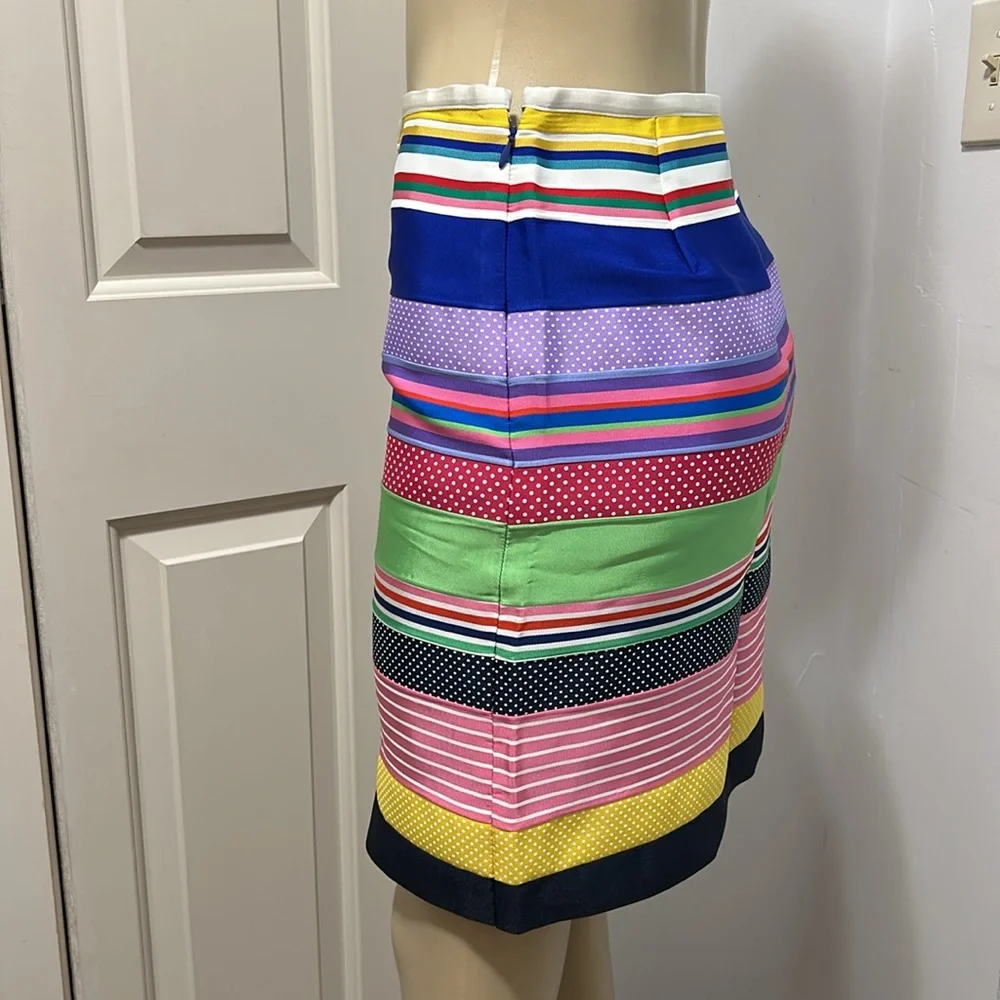 J.Mc Laughlin Colorful  Striped Women's Skirt